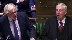 split Lindsey hoyle Boris Johnson