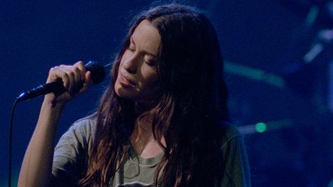 Alanis Morissette as seen in the HBO documentary 'Jagged.'
