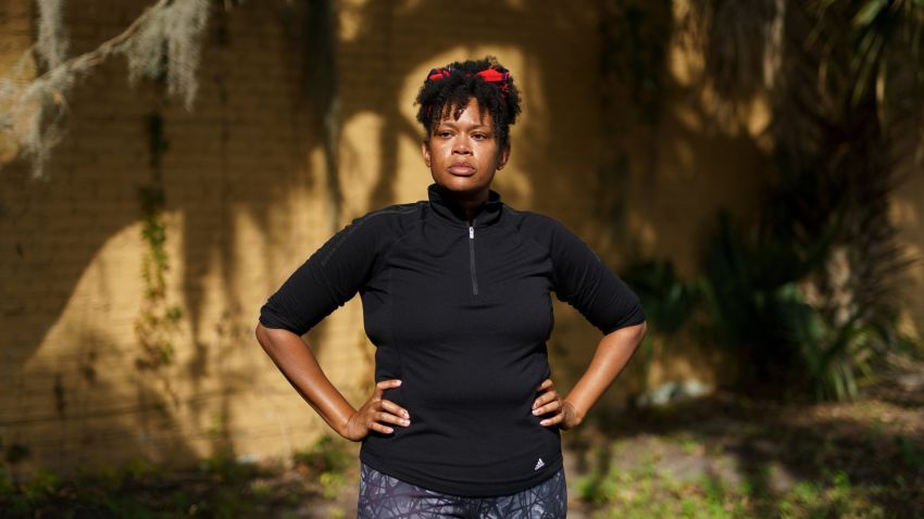 Helen Ladson poses for a portrait on Friday, November 12, 2021, in Brunswick, Ga. Elijah Nouvelage for CNN