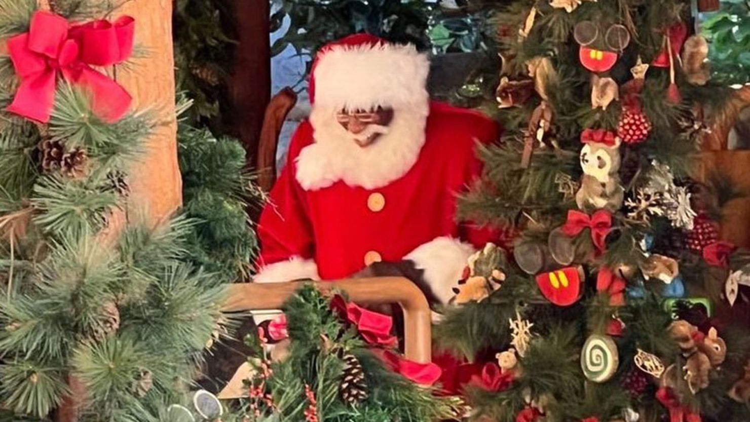 Disney parks in the US are including a Black Santa Claus in Christmas celebrations this year for the first time.