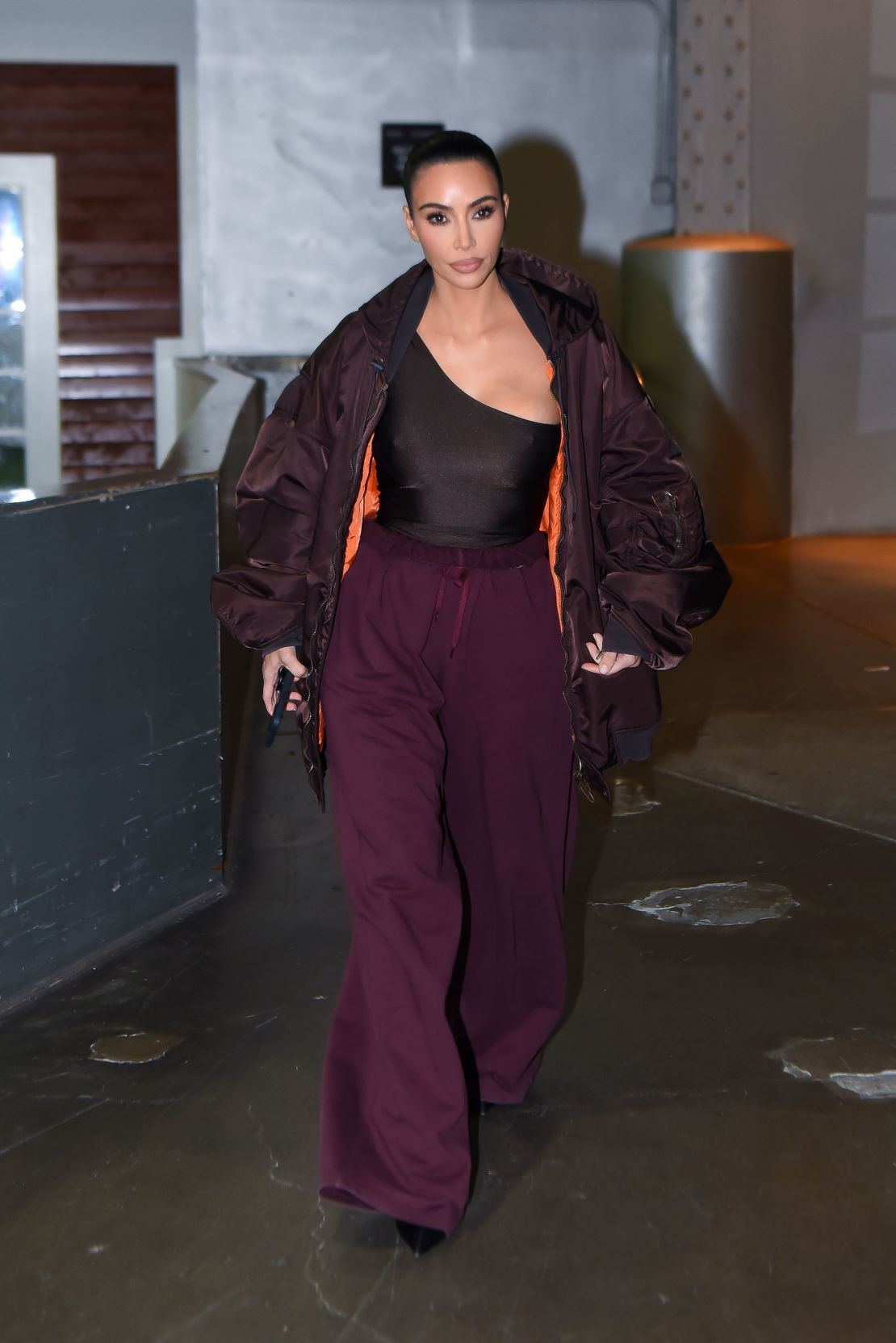 Kim Kardashian seen out and about in Manhattan on November 03, 2021 in New York City. 