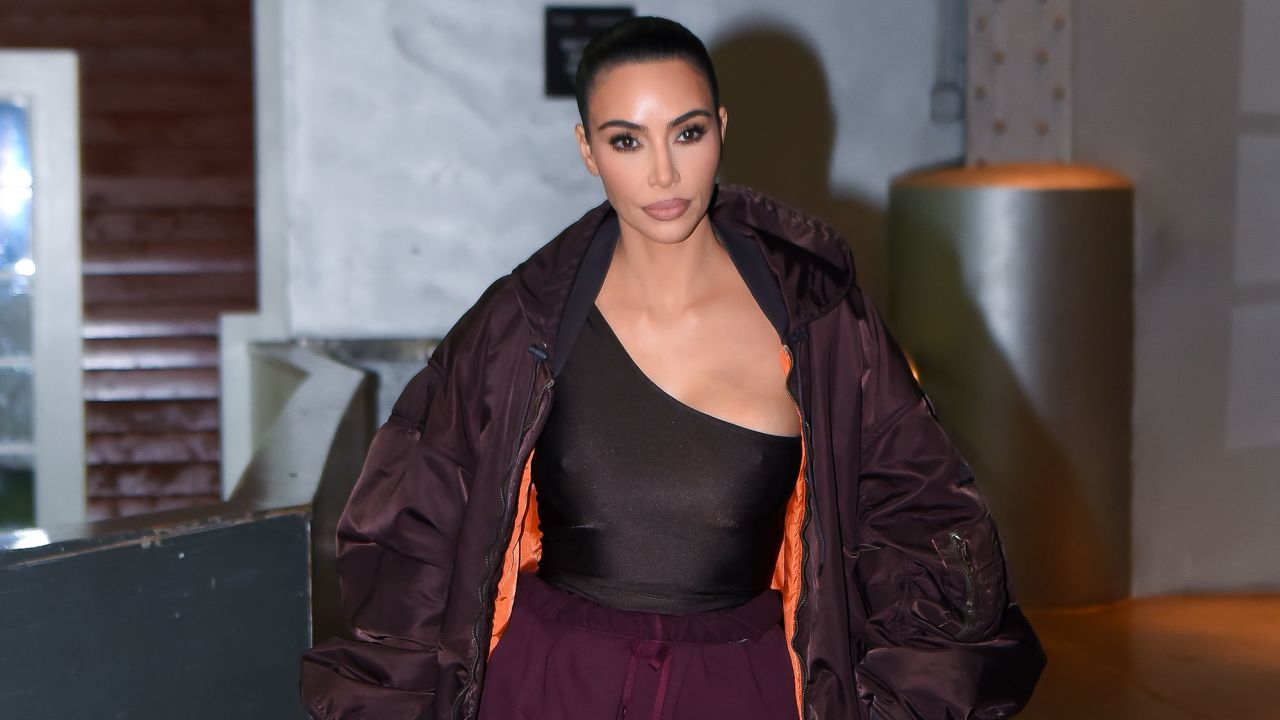 Kim Kardashian seen out and about in Manhattan on November 03, 2021 in New York City.