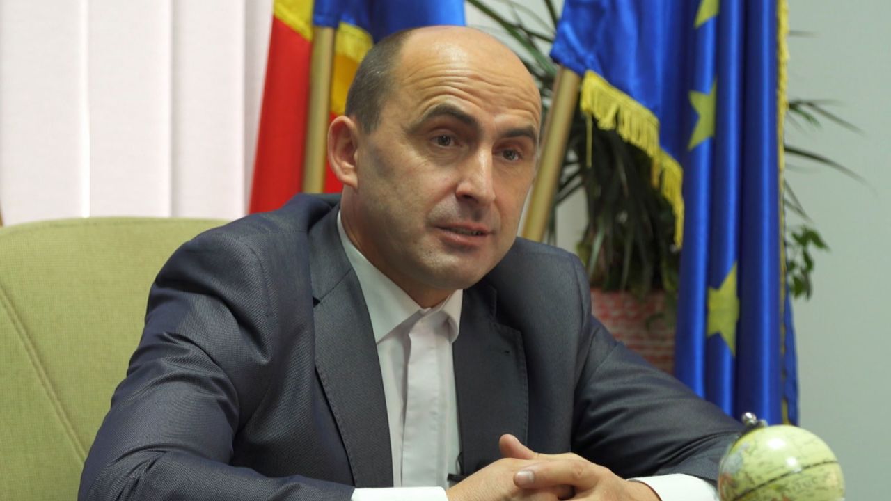 Neculai Miron, mayor of the village of Bosanci, in Suceava County, is vocal about his views against the vaccine -- he thinks it's not safe.
