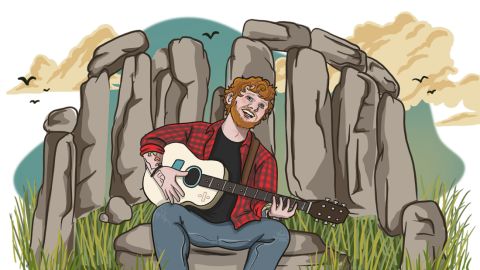 Imagine this concert special: 'Ed Sheeran at Stonehenge.'