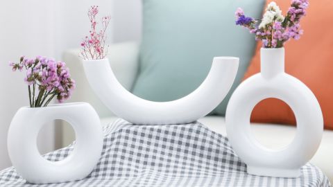 Donut Ceramic Vases