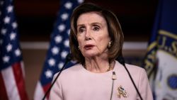 WASHINGTON, DC - OCTOBER 21: House Speaker Nancy Pelosi (D-CA) speaks at her weekly press conference at the U.S. Capitol Building on October 21, 2021 in Washington, DC. Speaker Pelosi discussed a range of topics including the status of the negotiations for the Build Back Better agenda. (Photo by Anna Moneymaker/Getty Images)