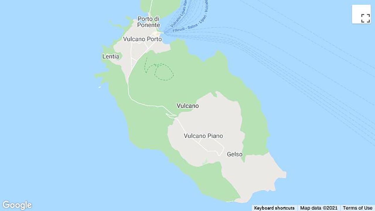 Vulcano Map