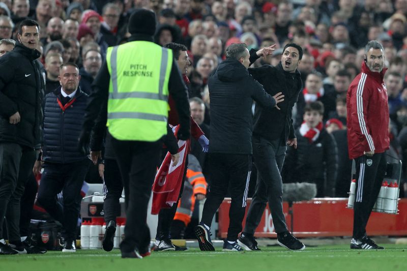 Arsenal Boss Mikel Arteta Explains Fiery Clash With Jurgen Klopp During ...