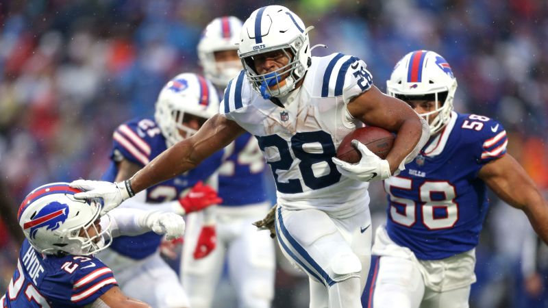 Bills vs. Colts score: Jonathan Taylor explodes for franchise-record 5 TDs  as Indy pulls off upset in Buffalo 