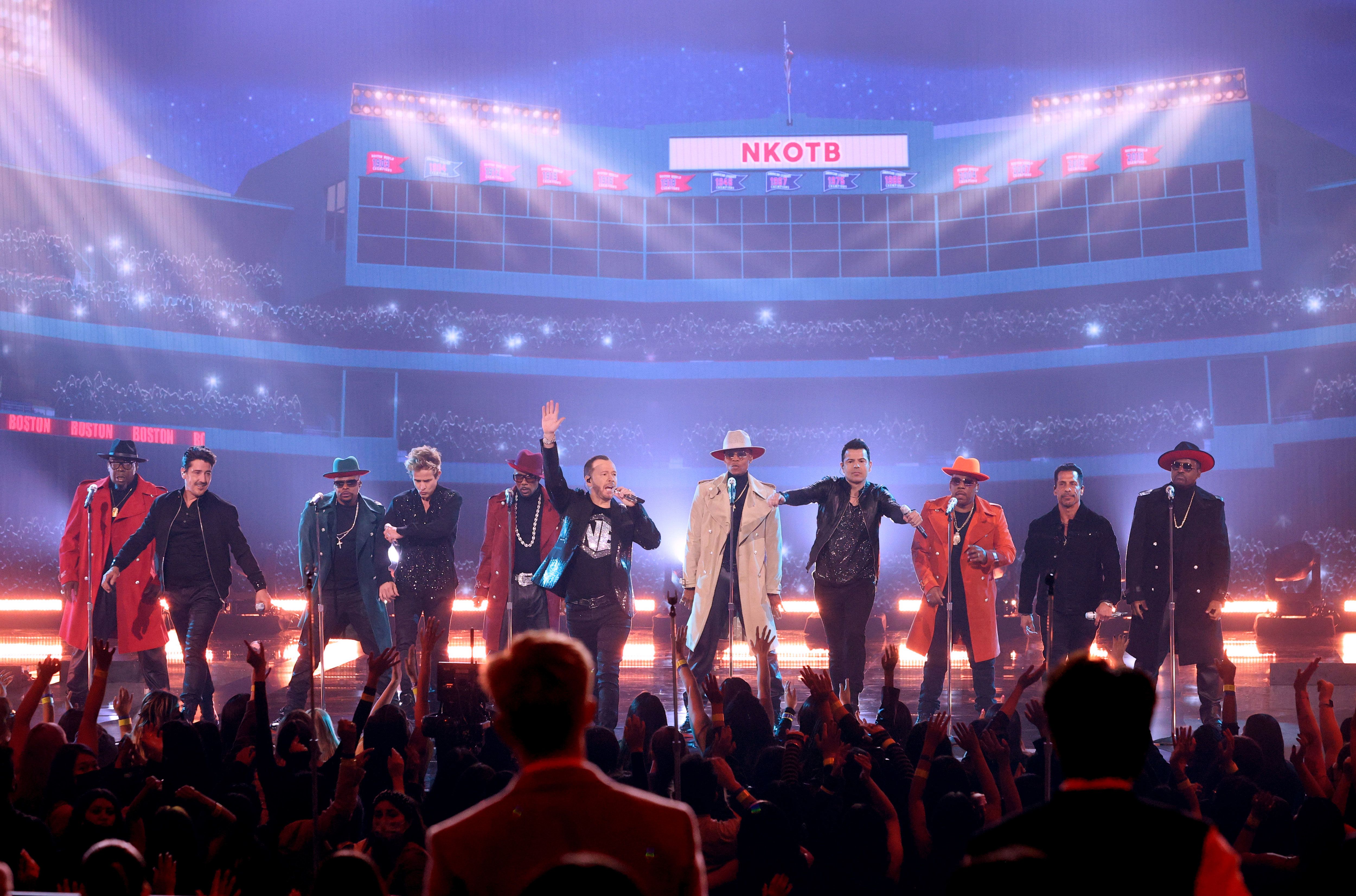 2021 AMAs: New Edition and New Kids on the Block Perform Together