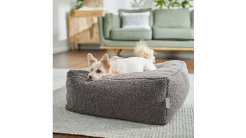 Frisco Sherpa Cubic Pillow Cat & Dog Bed