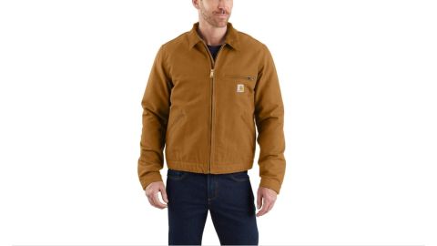 Carhartt Relaxed Fit Duck Blanket-Lined Detroit Jacket