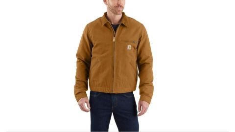 Carhartt Relaxed Fit Duck Blanket-Lined Detroit Jacket
