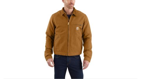 Carhartt Relaxed Fit Duck Blanket-Lined Jacket