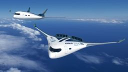 Airbus ZERO Blended Wing Concept Planes B2