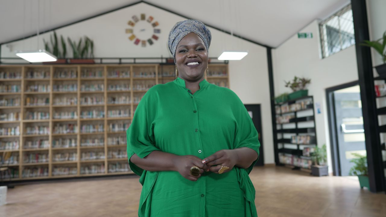 "(Libraries) are a place where you can access anything you need. It doesn't matter who you are," says Book Bunk co-founder Wanjiru Koinange.