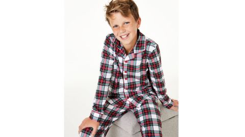Family Pajamas Matching Kids Stewart Plaid Pajama Set 