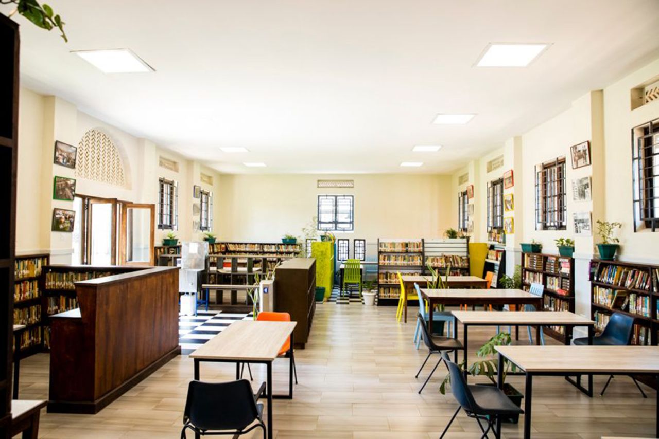 The Kaloleni Library now has a dedicated children's library. But across the libraries' collections, Book Bunk noticed the Africanist collection was lacking. "We'd like to build a special collection that favors writing by and about Africans, the Black experience, the diaspora," says Book Bunk's other co-founder, Angela Wachuka. The team is adding to the collection -- Book Bunk has the East African publishing rights to "Sulwe," a children's book by Kenyan actress Lupita Nyong'o.