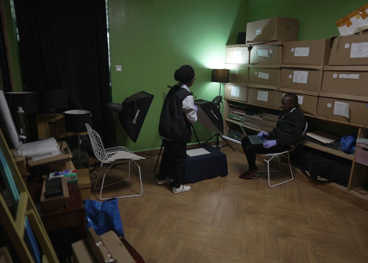 Book Bunk has now digitized 40,000 items, including glass plate negatives from the colonial era. It will begin collecting oral histories and community photographs to balance out the archives. "For too long our stories have been written by other people on our behalf," Koinange tells CNN. "So now let's begin to do the work to figure out what our story is and how we can share it as much as possible."