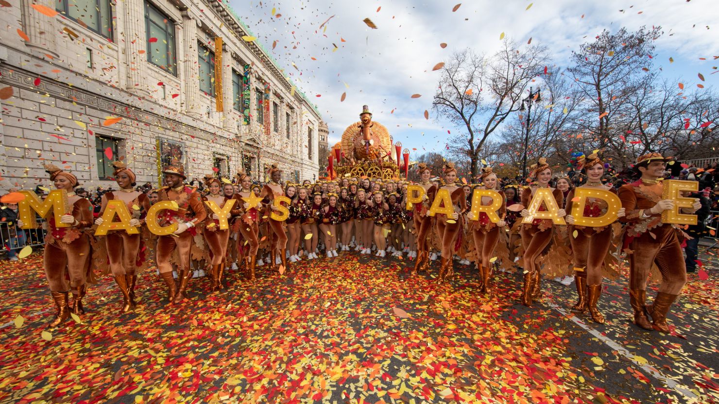 Opening of Macy's Thanksgiving Day Parade