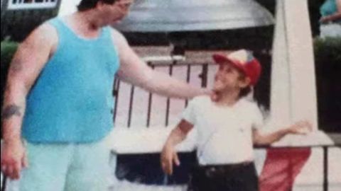 DeBlass says his father struggled with addiction throughout his childhood.