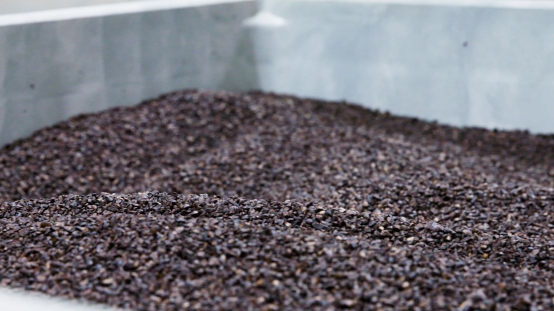 Atomo Coffee's CEO says the roasted date pits look and smell like real coffee beans.