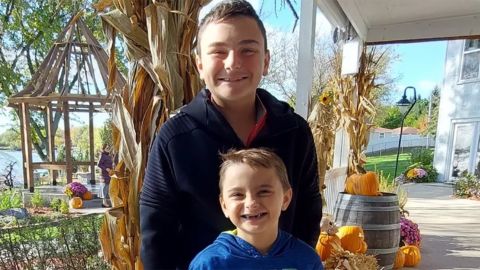 Jackson Sparks, 8 and his brother Tucker Sparks, 12. Jackson died Tuesday, according to his family's verified GoFundMe page. Tucker is expected to be discharged from the hospital Tuesday, where he had been in the ICU, the page said.