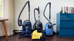 Underscored best canister vacuums lead image
