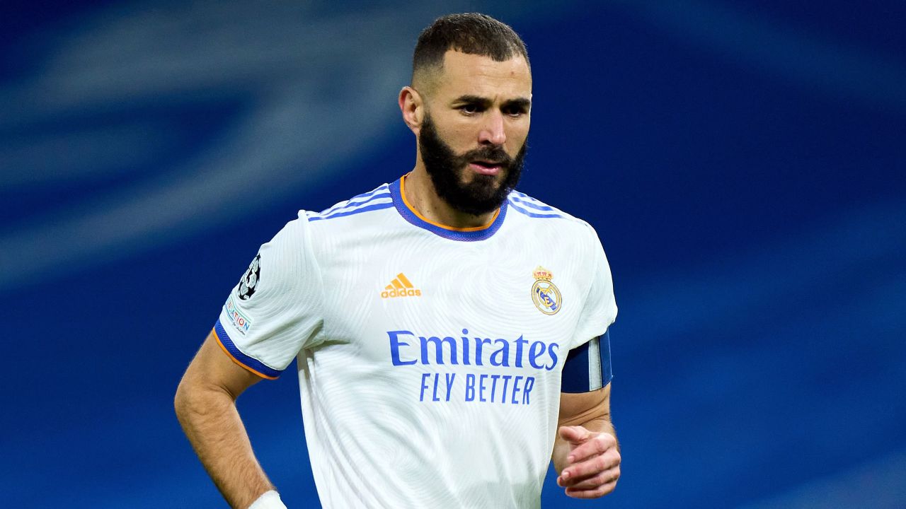 Benzema of Real Madrid is currently top goal scorer in La Liga.