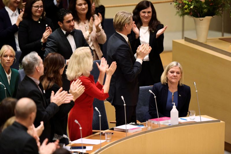 Magdalena Andersson Elected Sweden’s First Female Prime Minister ...