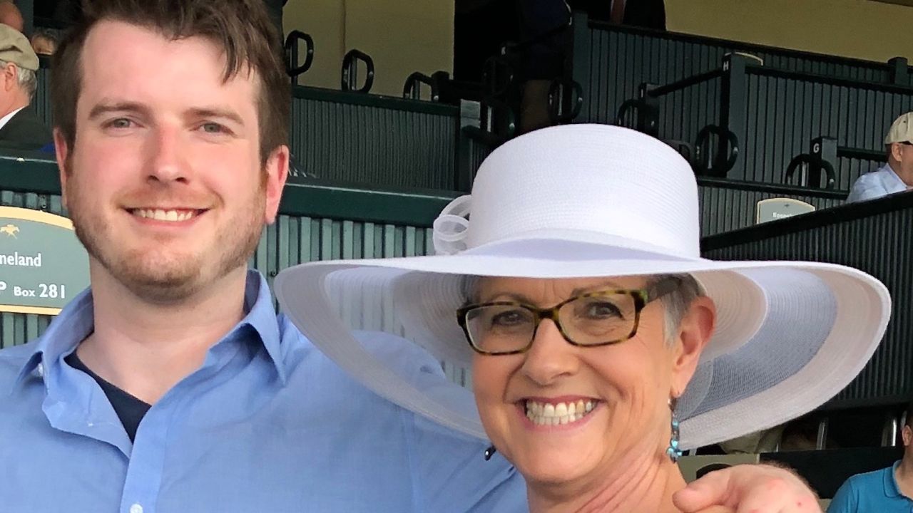 This is the last photo Karen has with her son, Matthew. She says she always feels there is a hole in family gatherings now.