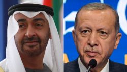 split uae crown prince and erdogan