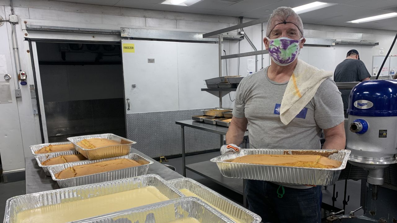 Robert Goins has been volunteering with City Wide Club's Thanksgiving Super Feast for 26 years.