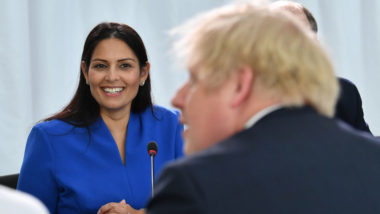 Johnson backed Patel after an investigation into bullying allegations found she had failed to meet the standards laid out by the UK's Ministerial Code.