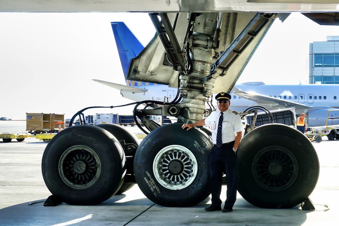 Zak Khogyani has been a pilot for United Airlines for 27 years.