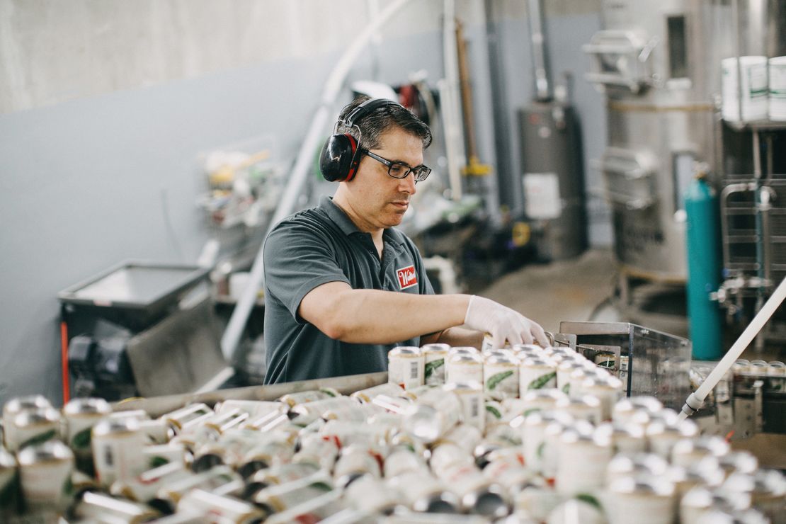 Walter Brewing Co., in Pueblo, Colorado, packages its beer in Ball Corp. cans. Co-owner Andy Sanchez said he's trying to determine how his brewery will be affected by higher purchase minimums.