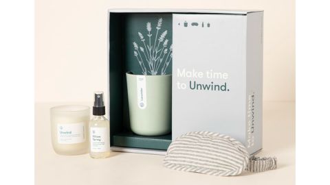 Open the lavender gift set