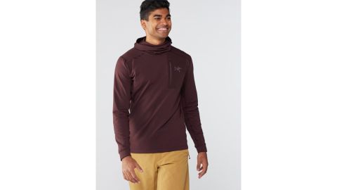 Men's hoodie with lining Arc'teryx Rho LT