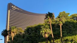The Wynn hotel is seen in Las Vegas, Nevada, on August 29, 2020. 