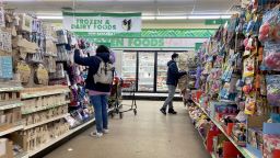 Customers shop at a Dollar Tree store on March 04, 2021 in Chicago, Illinois. Dollar Tree said that it will open 600 new stores this year, 400 under the Dollar Tree Name and 200 under the Family Dollar name, which the company also owns. 