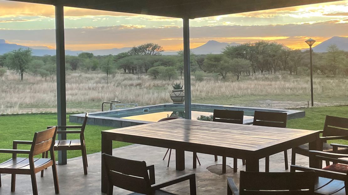 The view from Andries W. Coetzee's family farm in Limpopo.