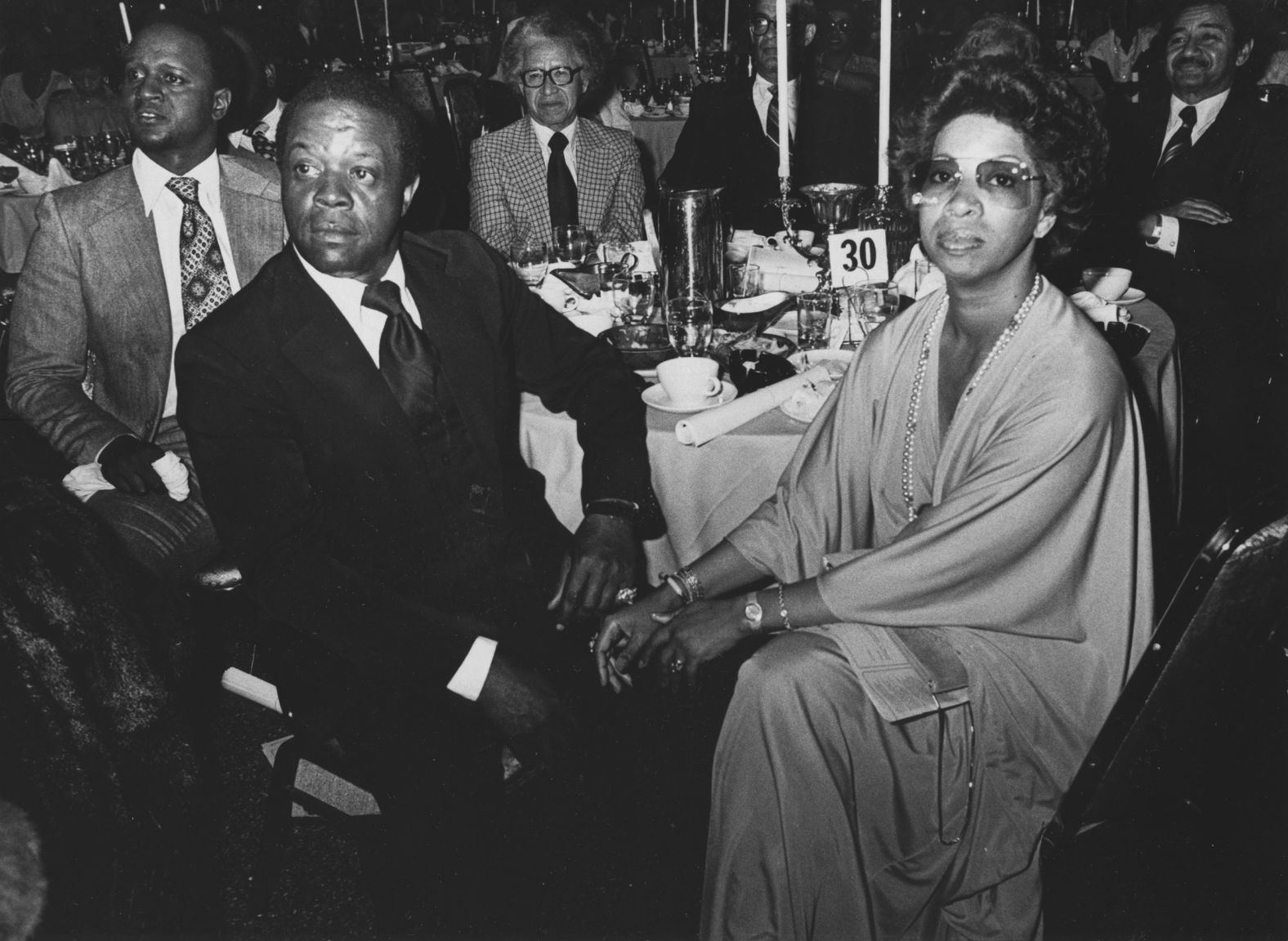 Elder and his wife, Sharon, attend a gala event together in 1979.