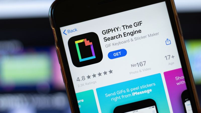 NextImg:Meta sells Giphy at a significant loss after UK breakup order | CNN Business