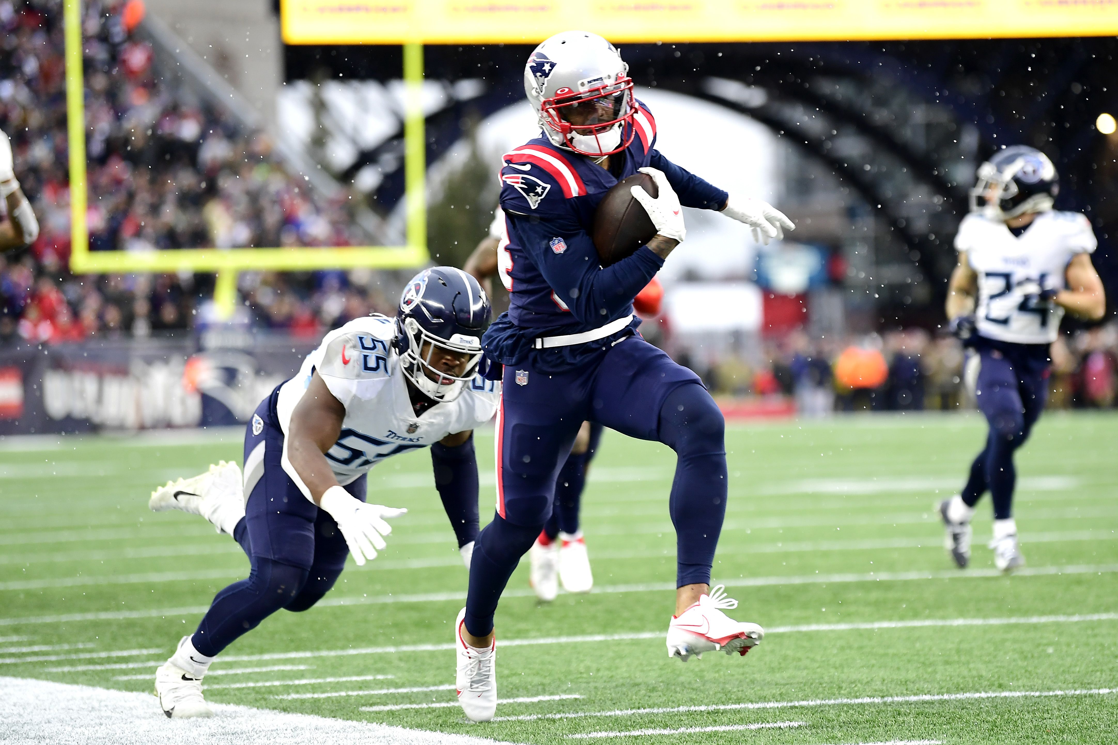 Tennessee Titans last game against New England Patriots