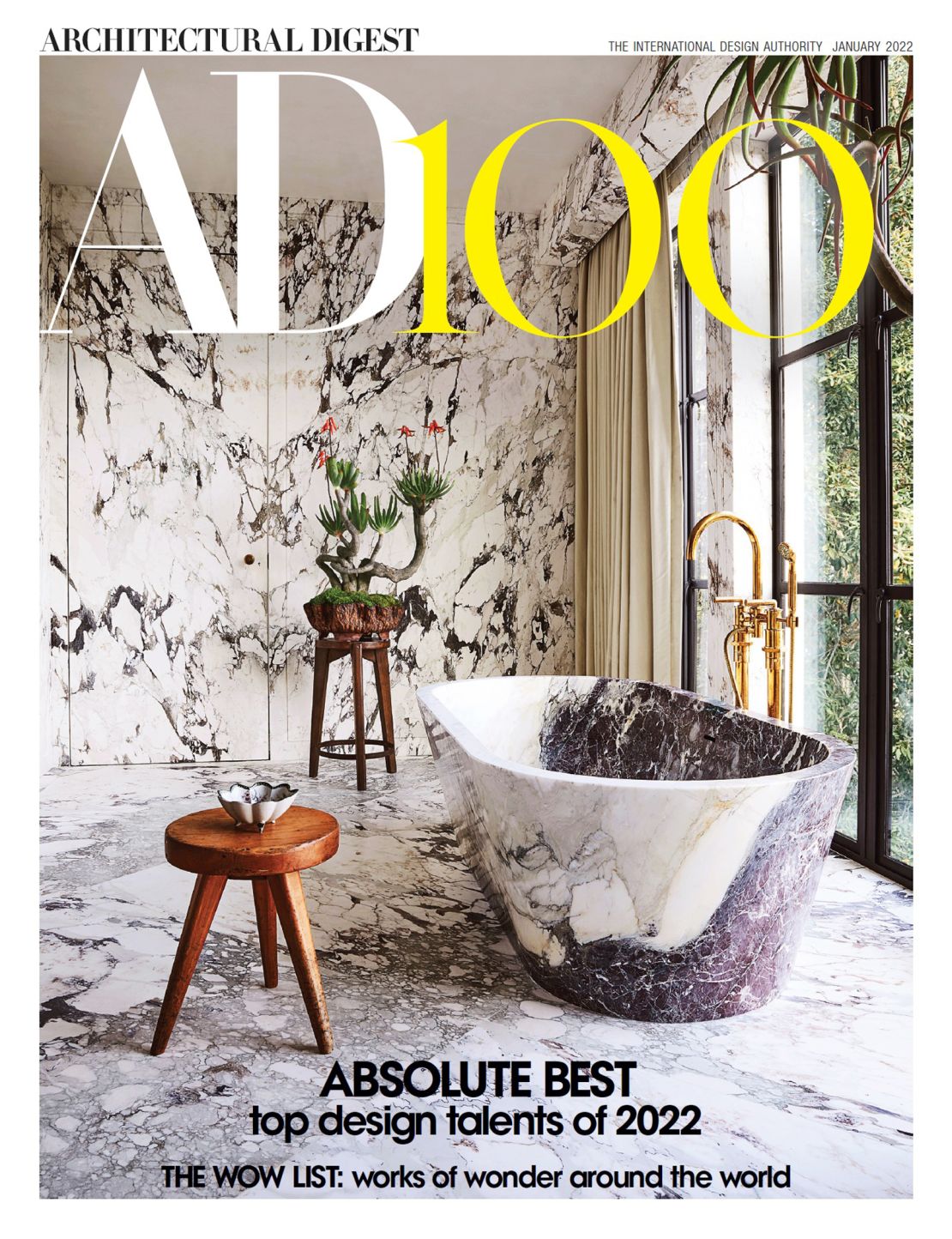 The WOW List is part of Architectural Digest's first global issue and was selected by AD editors from around the world. 