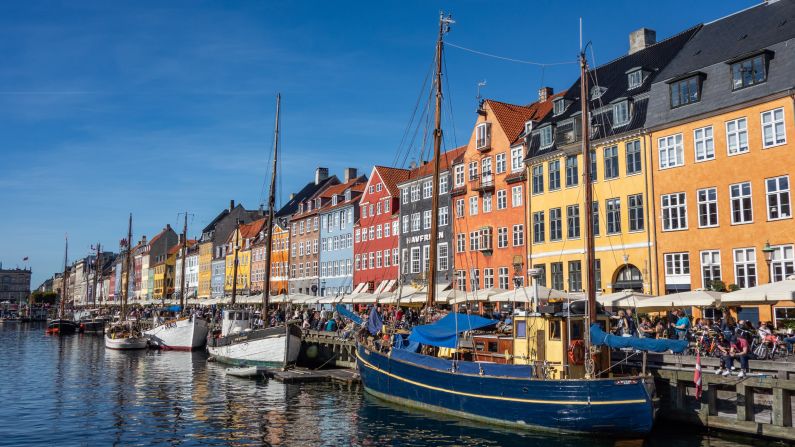 <strong>8. Copenhagen</strong>: In eighth place is the Danish capital, home to the world's <a href="index.php?page=&url=https%3A%2F%2Fcnn.com%2Ftravel%2Farticle%2Fworlds-50-best-restaurants-2021%2Findex.html" target="_blank">two best restaurants</a> and <a href="index.php?page=&url=https%3A%2F%2Fcnn.com%2Ftravel%2Farticle%2Ftime-out-coolest-neighborhoods-2021%2Findex.html" target="_blank">coolest neighborhood</a>. 