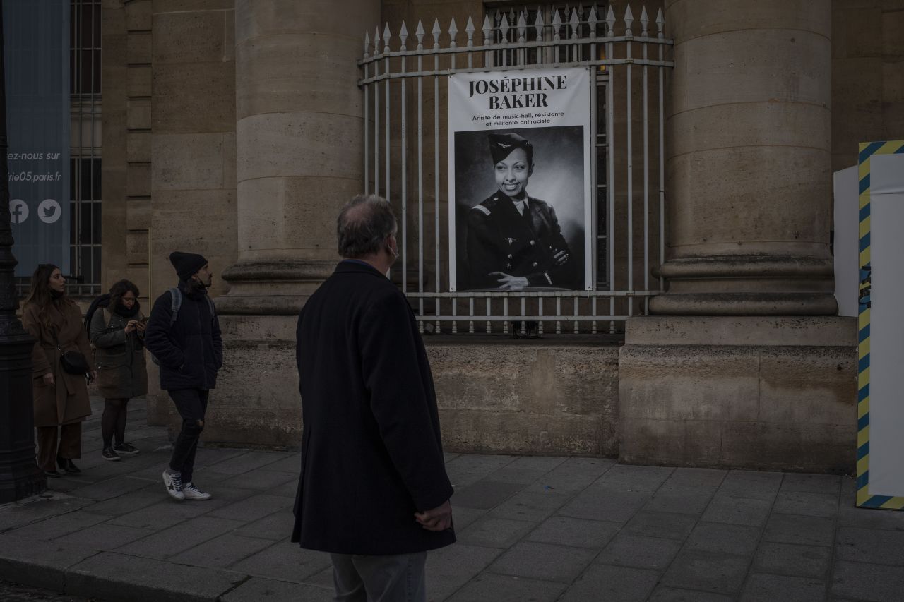 Josephine Baker is the sixth woman to be commemorated in the Panthéon.