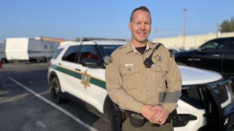 Fresno Sheriff's Deputy Todd Burk says he encounters the impact of meth throughout his night shifts.