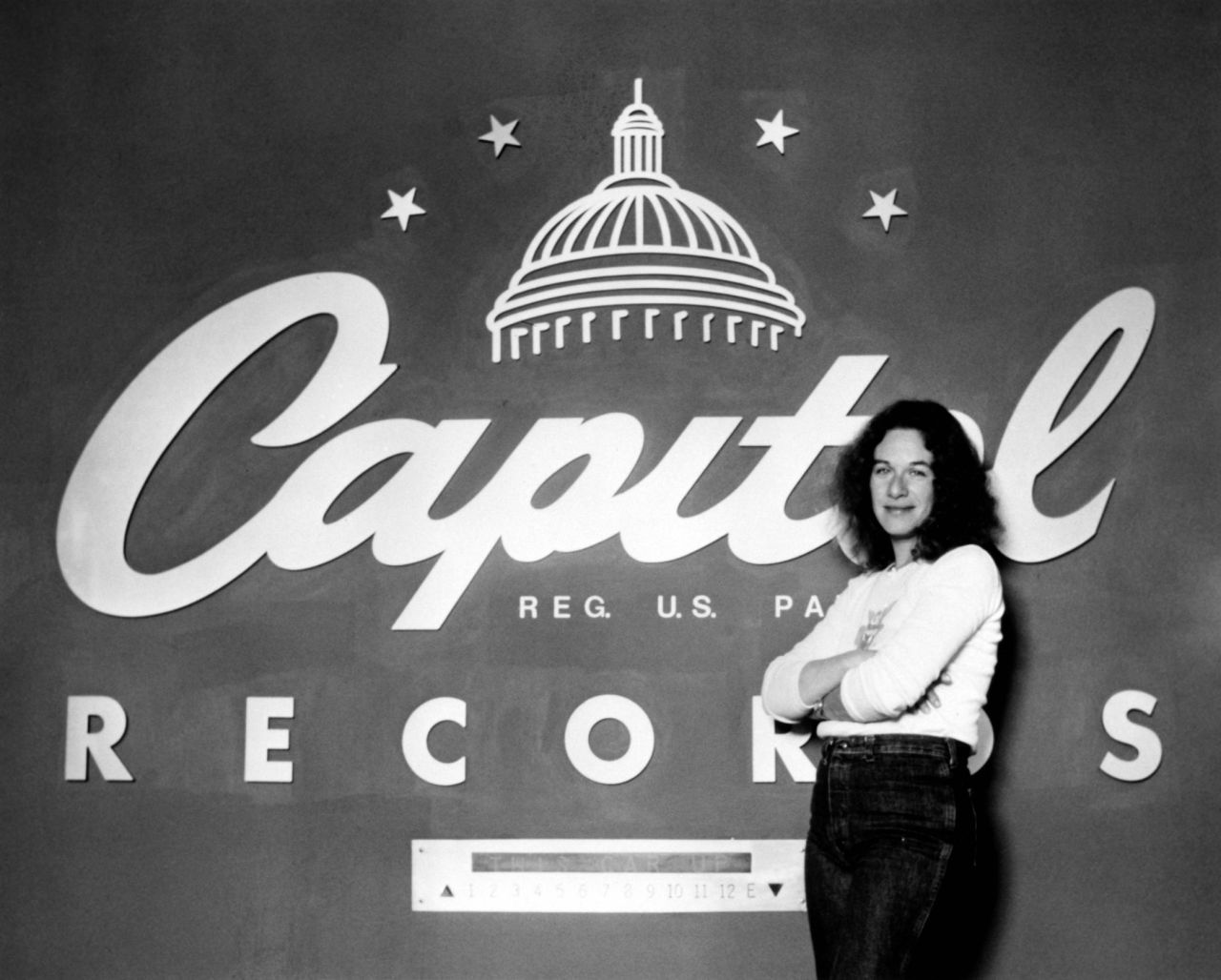 King poses for a portrait at Capitol Records.