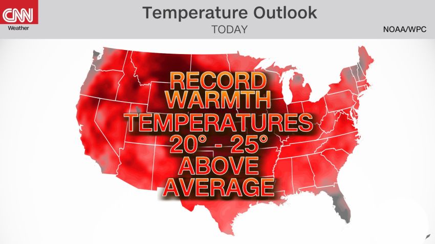 wether forecast record warmth temperature outlook december 1